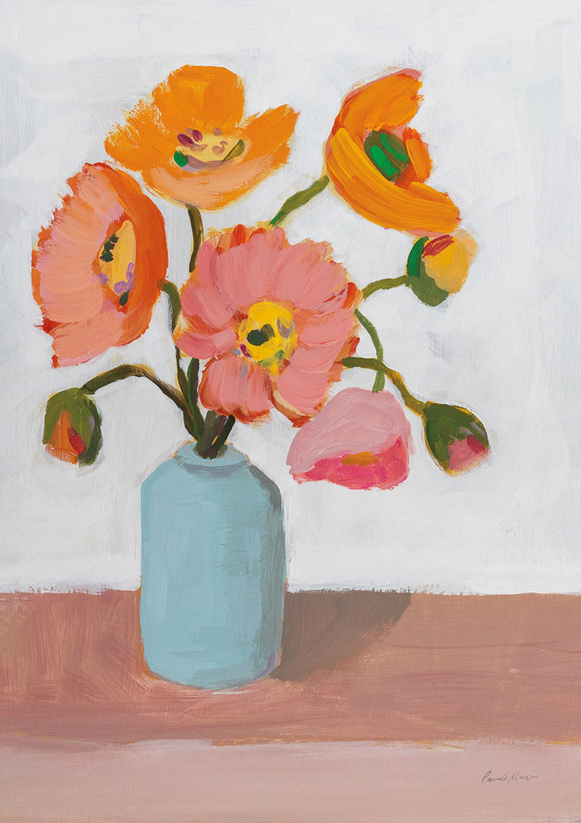 Sorbet Poppies II