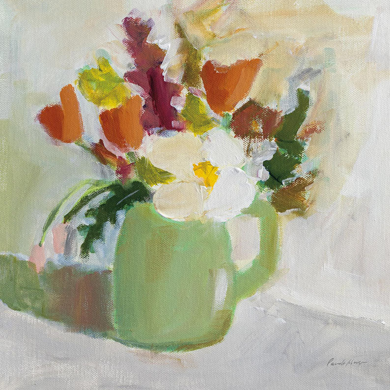 Spring In A Green Pitcher