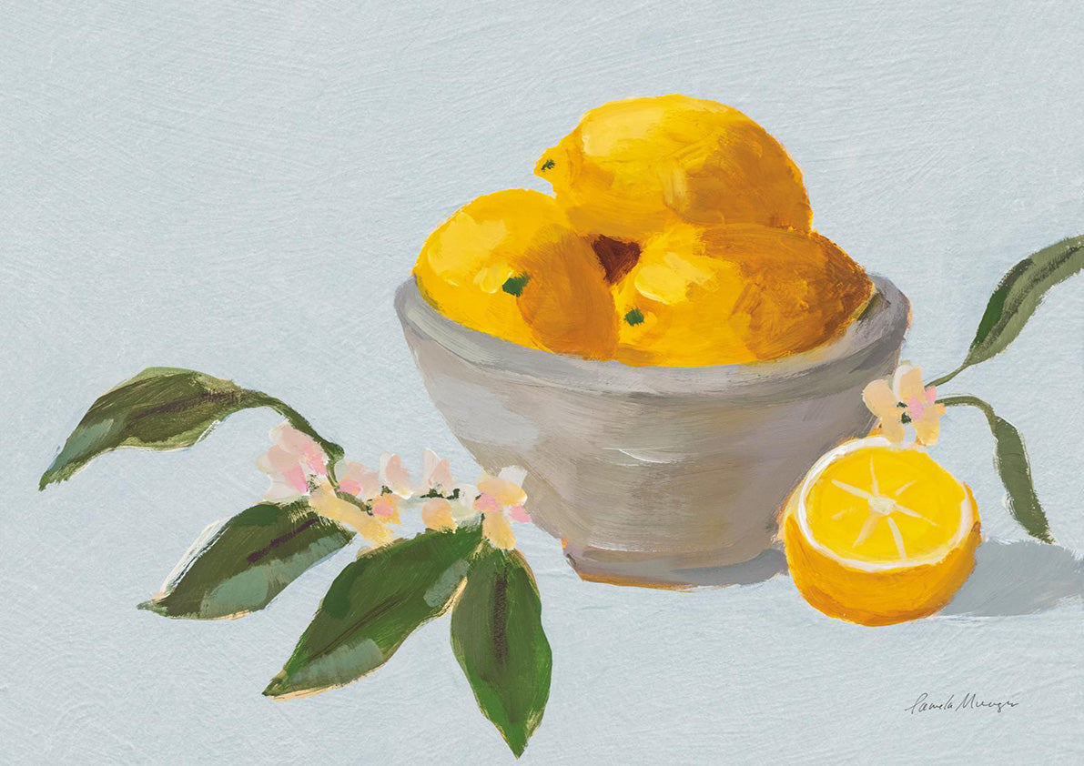 Lemons In Grey