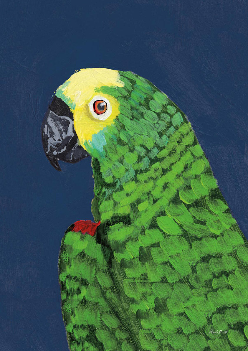 Parrot Head Navy