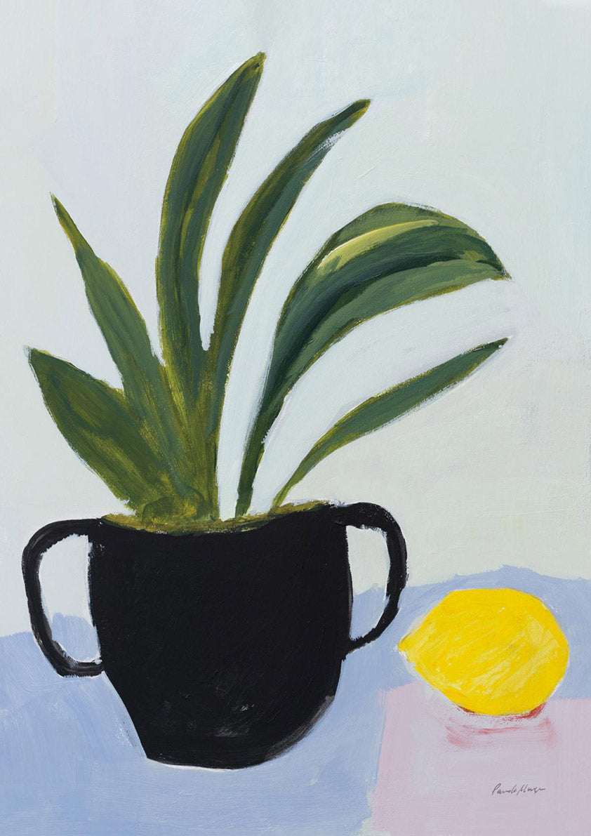 Plant With Lemon