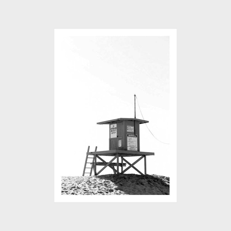 Life Guard Tower Art Print