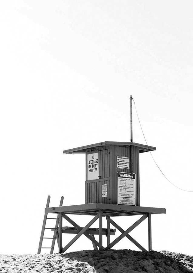 Lifeguard Tower Canvas Wall Art