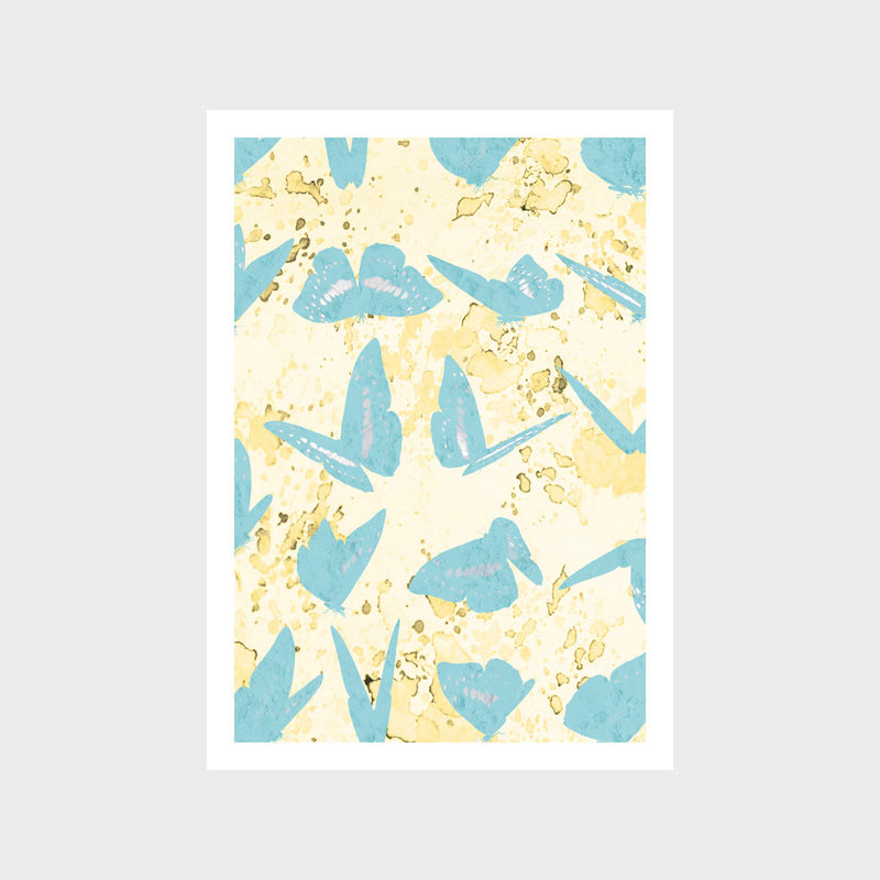 Butterflies In Motion 2 Art Print