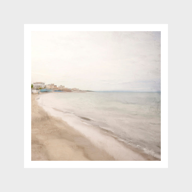 Village On The Coast Art Print