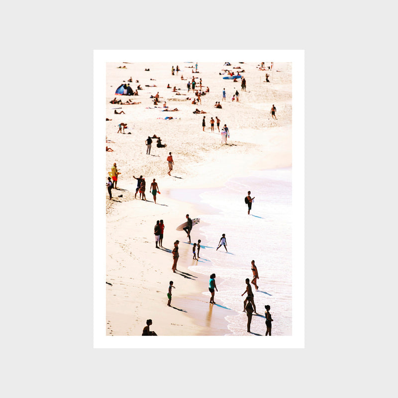 Bondi Beach Portrait Art Print