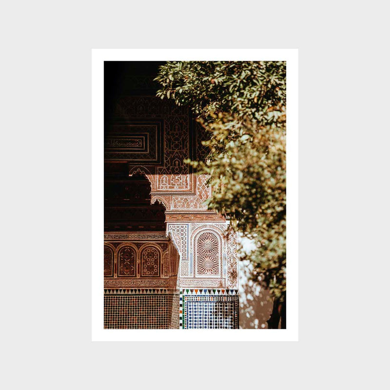 Moroccan Exterior Art Print