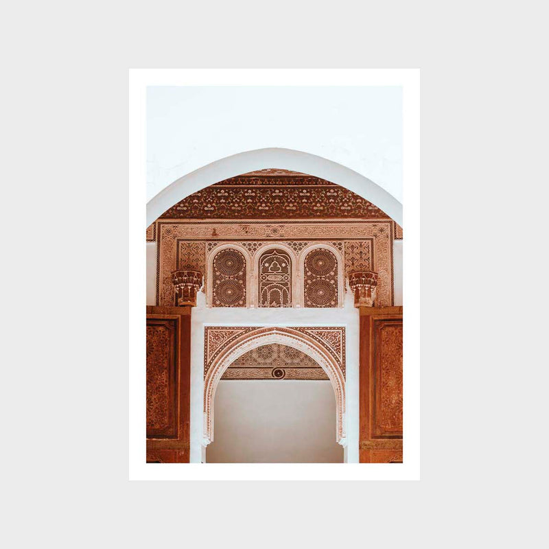 Moroccan Interior Art Print