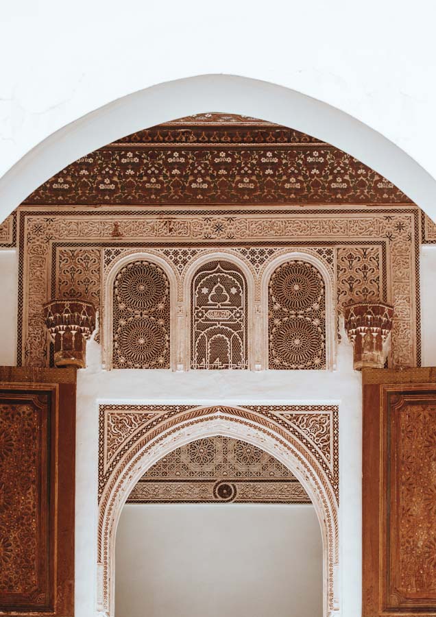 Moroccan Interior Canvas Wall Art