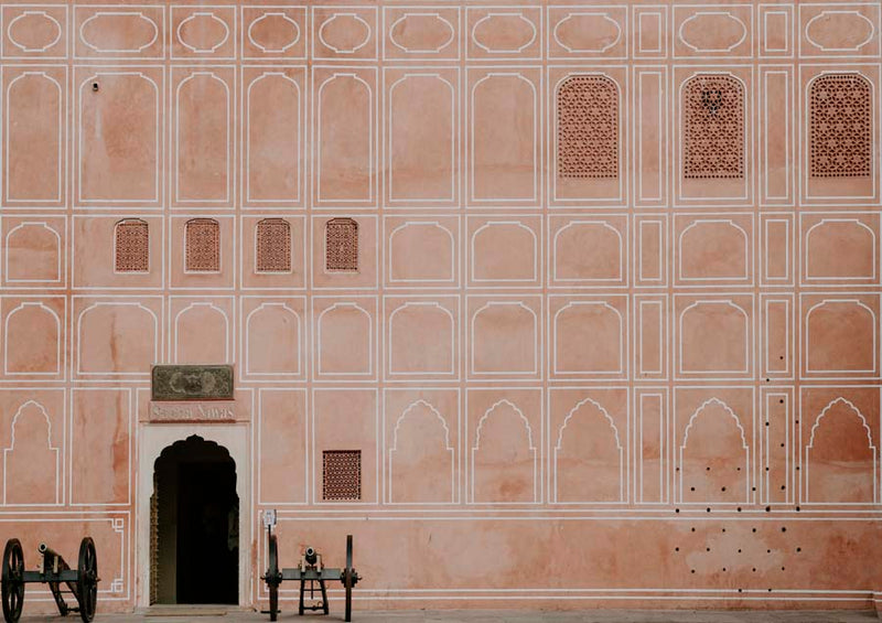 Morocco Pink 4 Canvas Wall Art