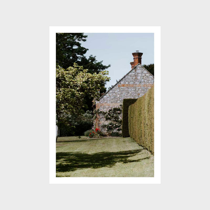 Garden Cottage Art Print