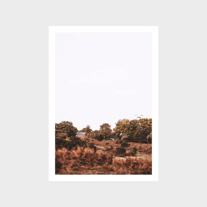 Landscape Farmhouse Art Print