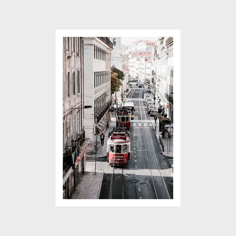 Tram Art Print