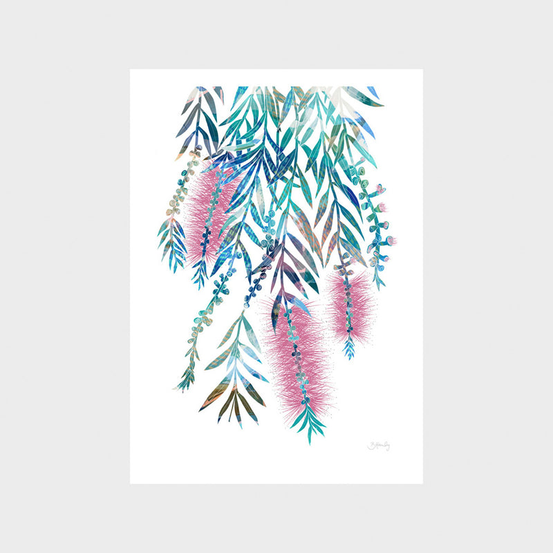 Bottle Brush  Art Print