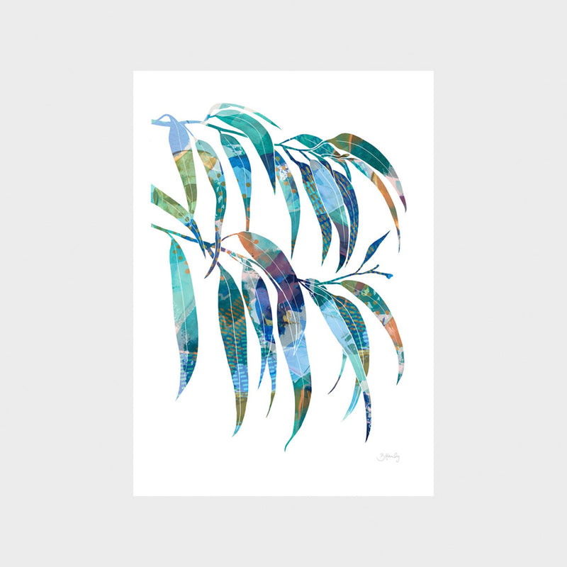 Gum Leaf Art Print