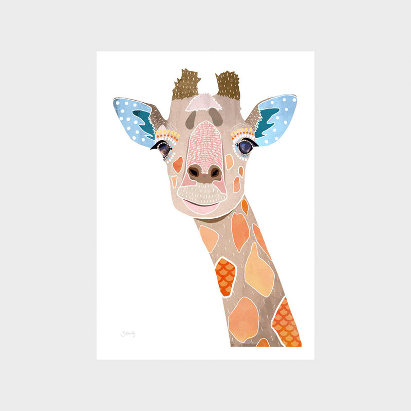 Giraffe Art Print