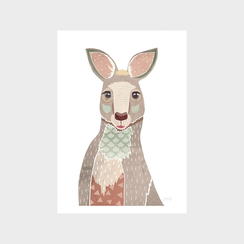 Kangaroo 1 Art Print