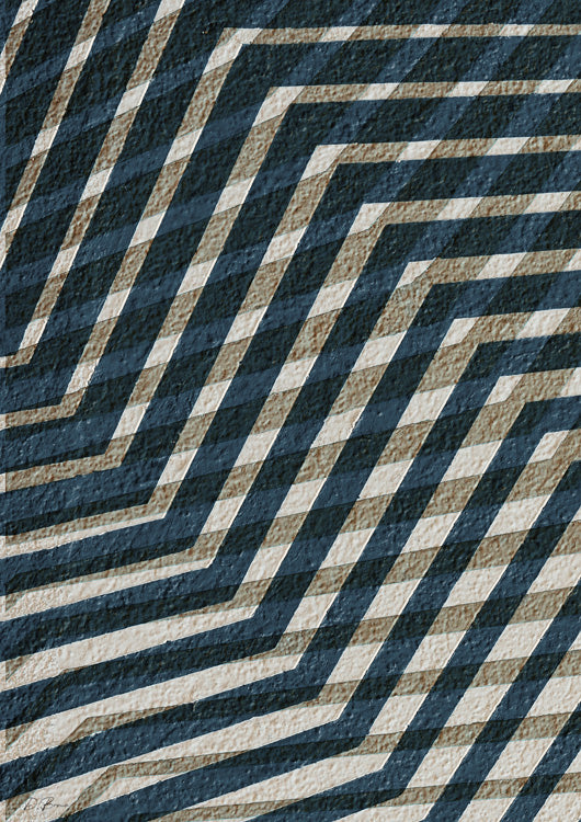 Blue Geometric 1