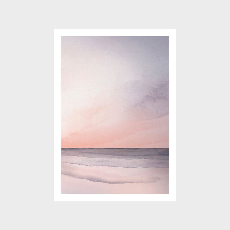 Beach Sunset 2 Art Print