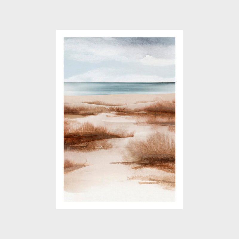 Beach Dunes Art Print