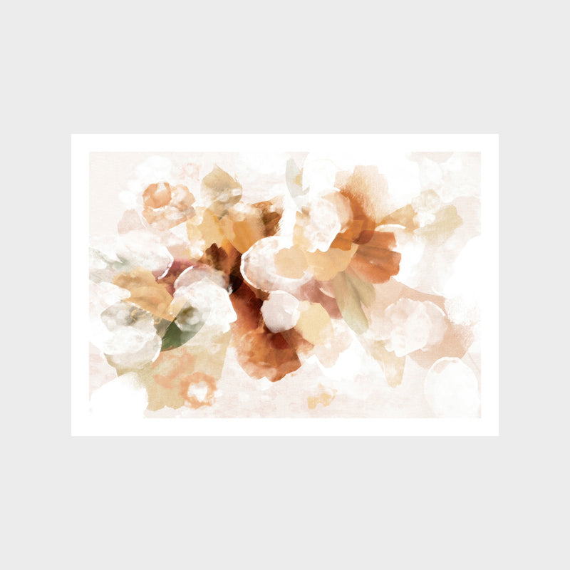 Beige Bouquet Art Print