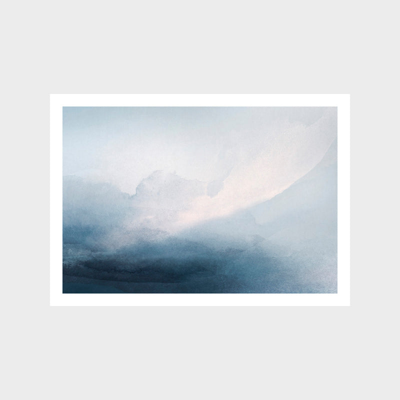 Blue Clouds Art Print