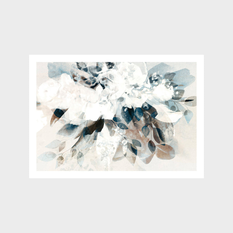 Blue Bouquet Art Print