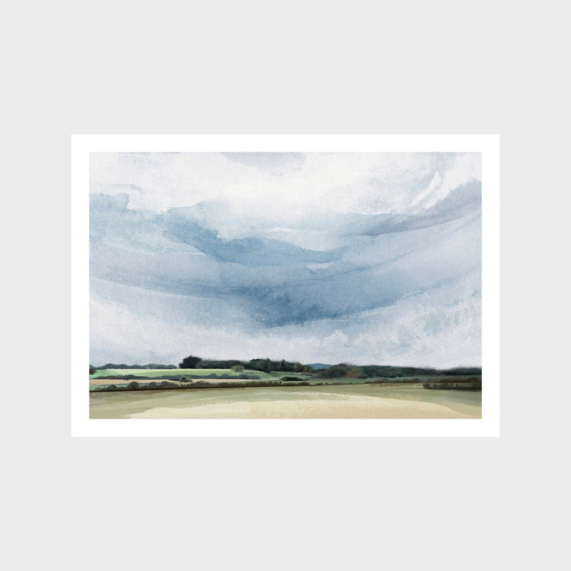 Blue Esk Lynn View Art Print