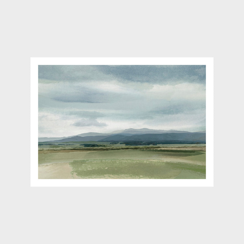 Ben Lomond Rain Art Print