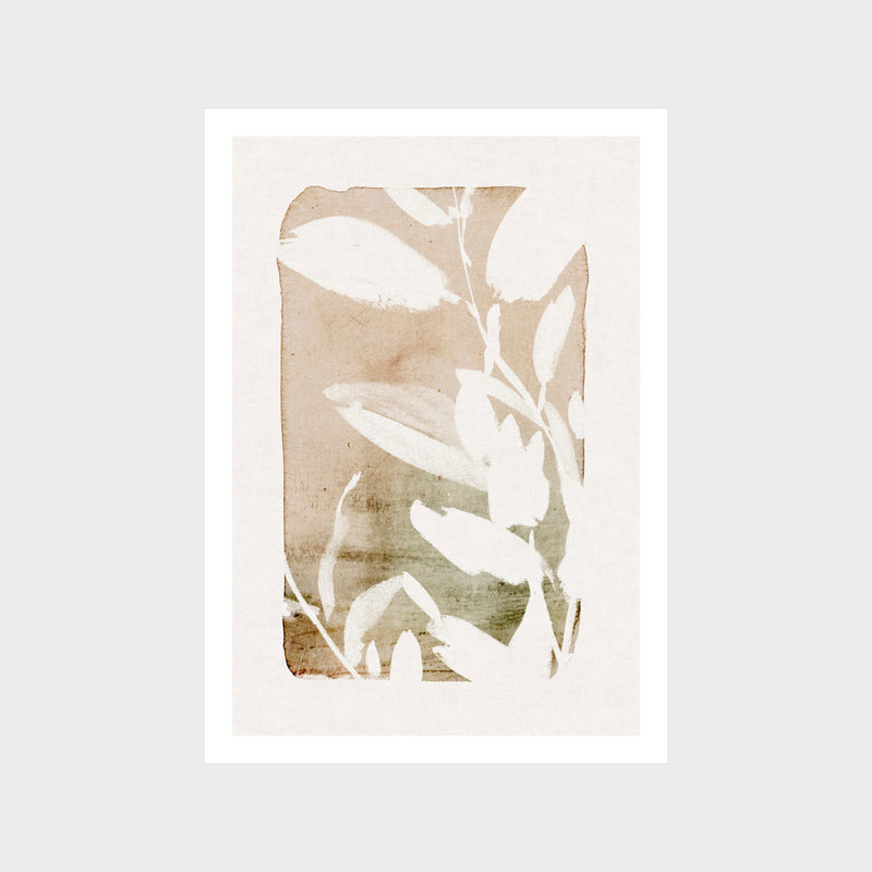 Cottage Floral Pink Art Print