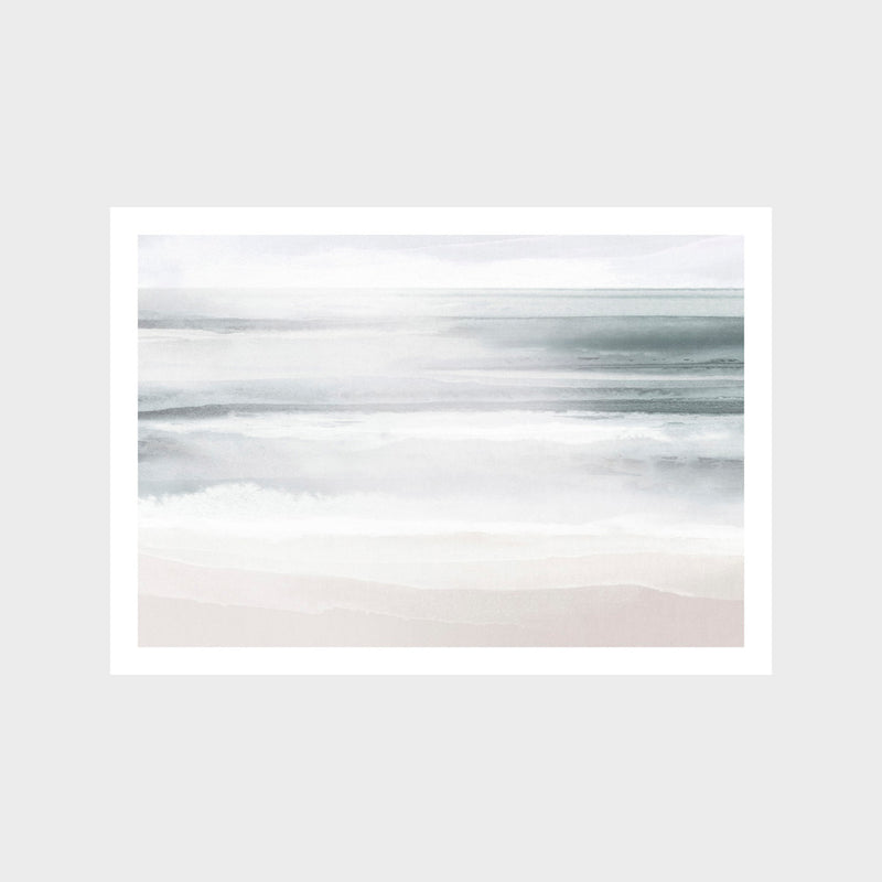 Friendly Beaches Art Print