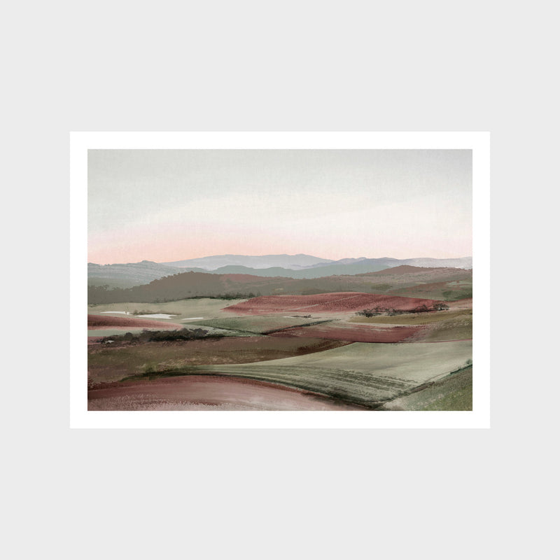 North West Farmland Art Print