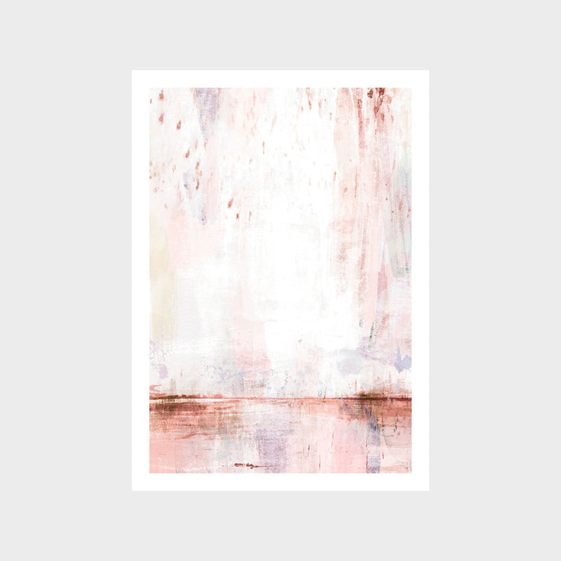 Pink Ocean Art Print