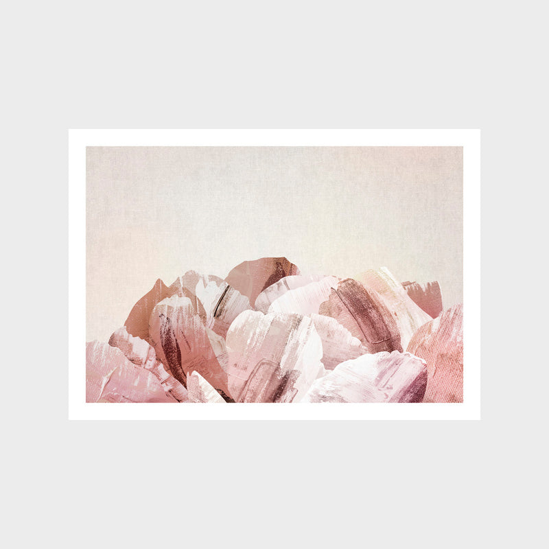 Painted Peony Art Print