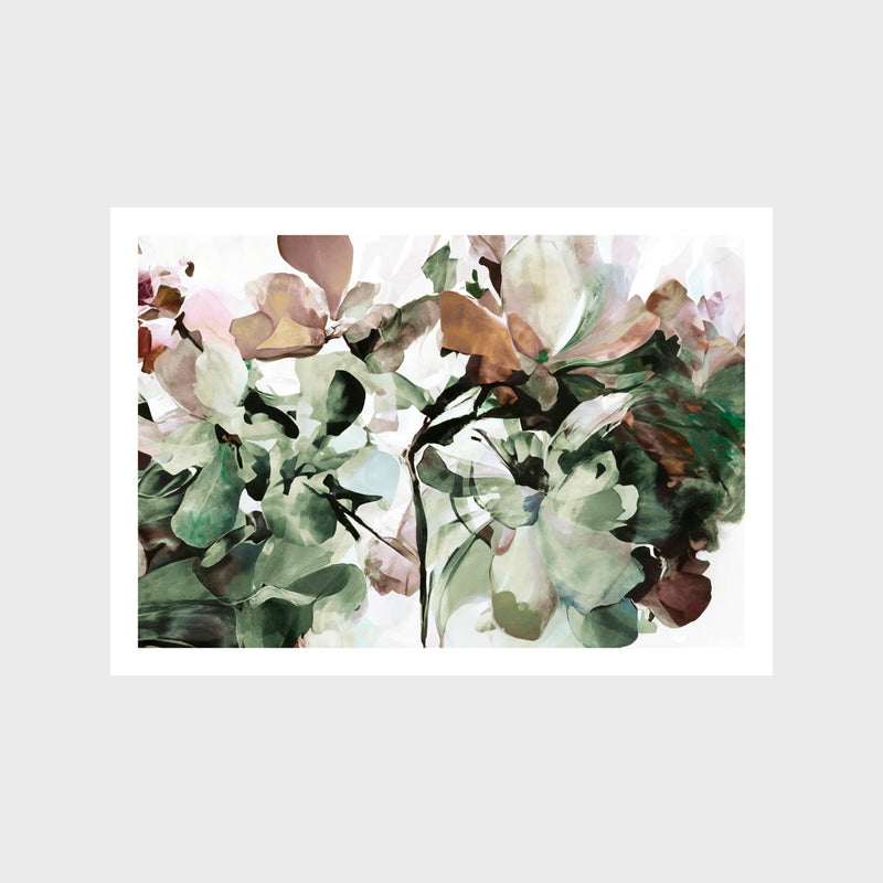 Pistachio Hydrangea Art Print