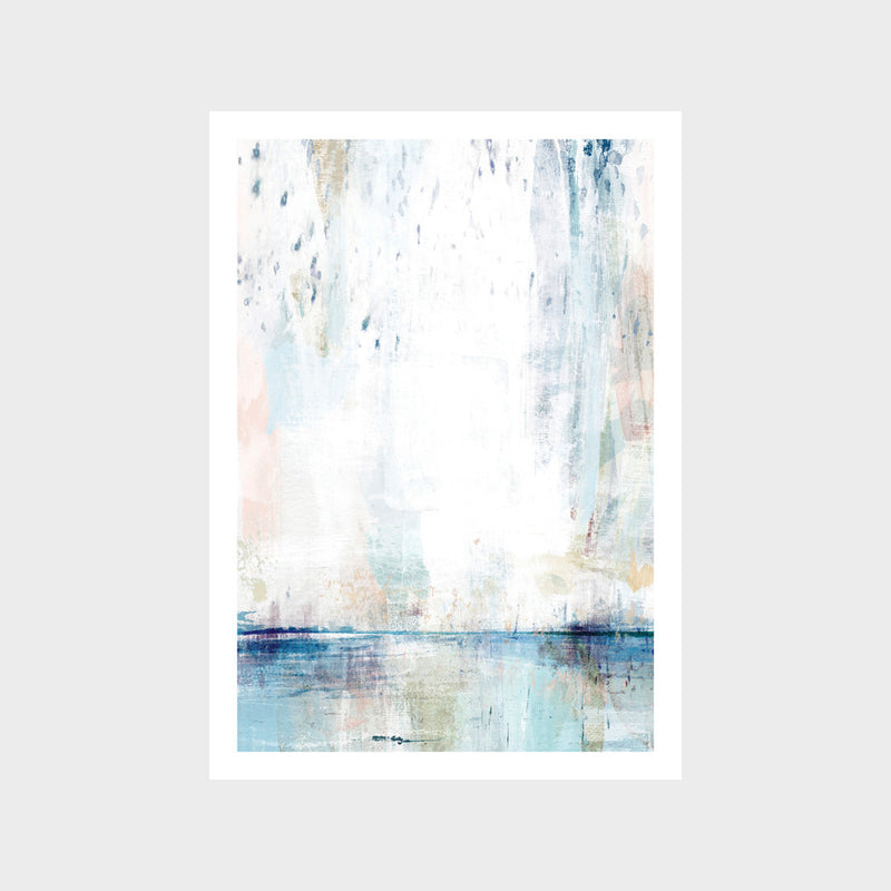 Pastel Ocean Art Print