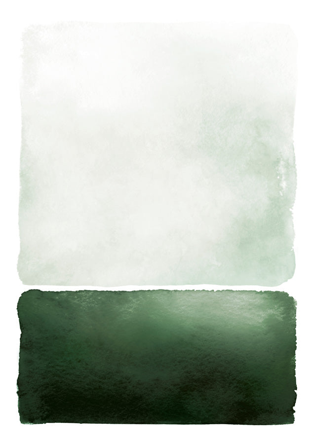 Green Rothko Landscape Canvas Wall Art