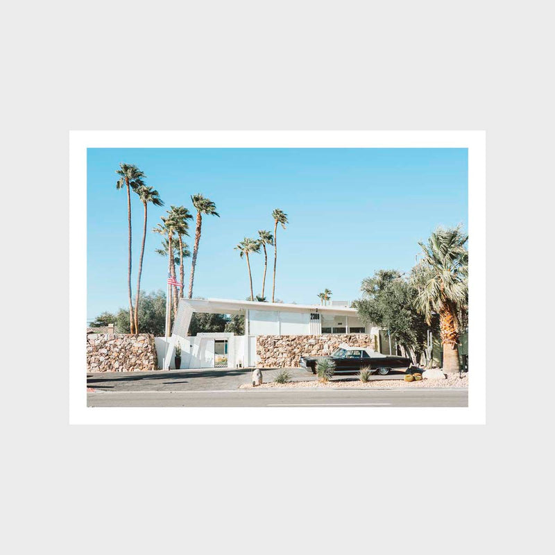 Palm Springs Vibe 1 Art Print