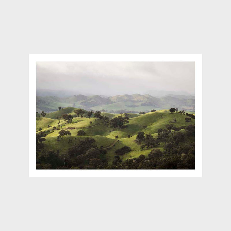 Hills 2 Art Print