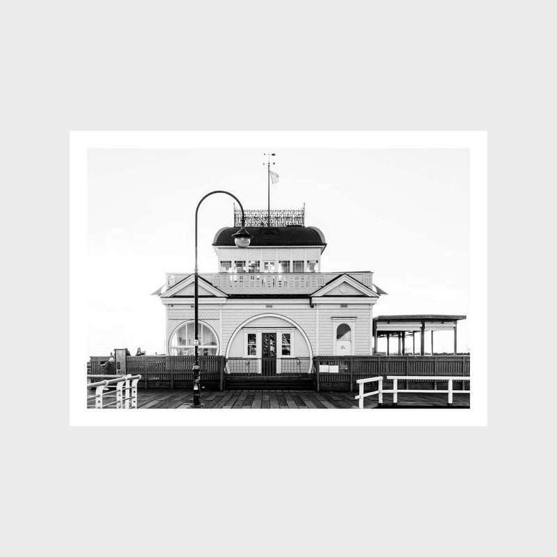 Melbourne St Kilda Pier Art Print