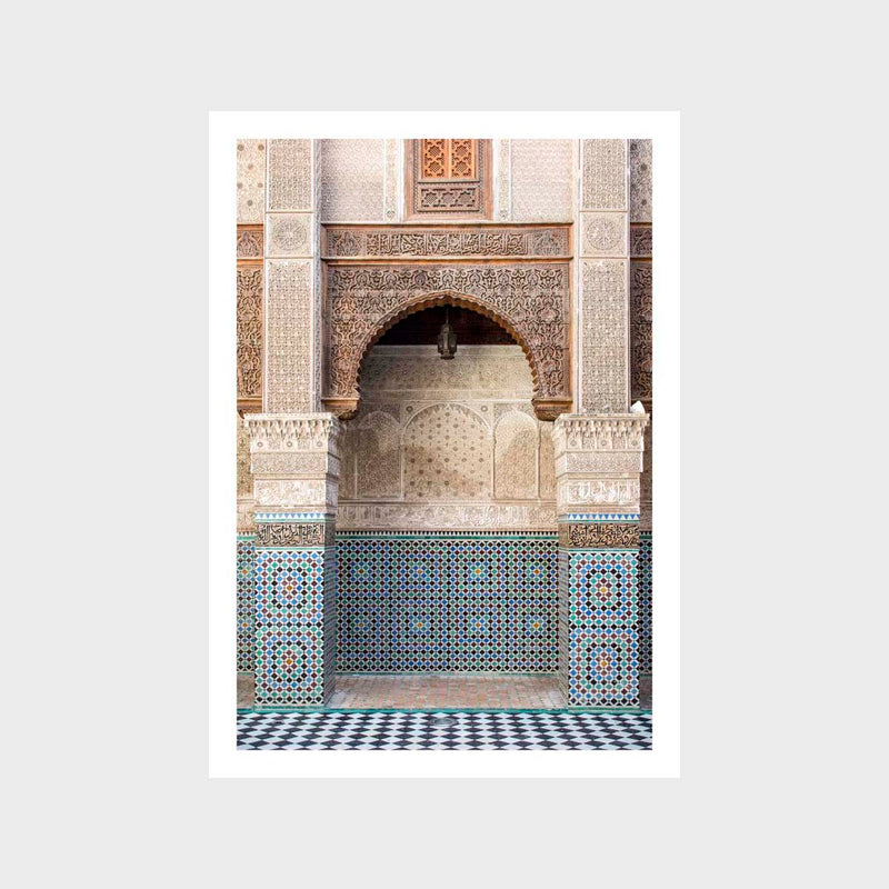 Moroccan Arch 1 Art Print