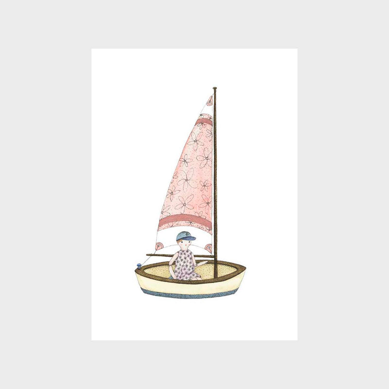 Dolly Sailing Art Print