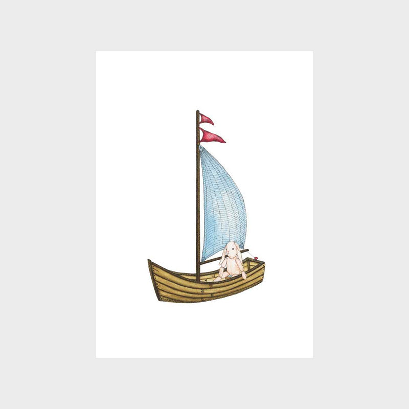 Sailing Boat Art Print