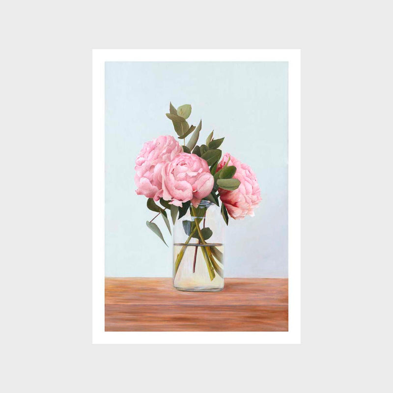 Peonies For Megan Art Print