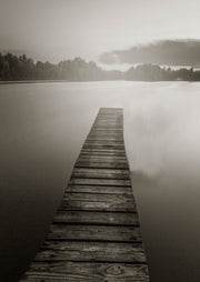 At The Dock Sepia