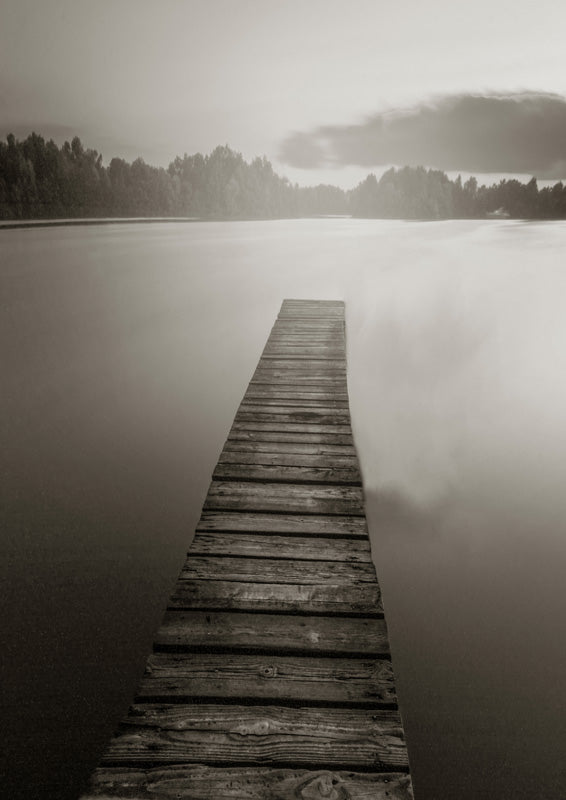 The Dock Sepia