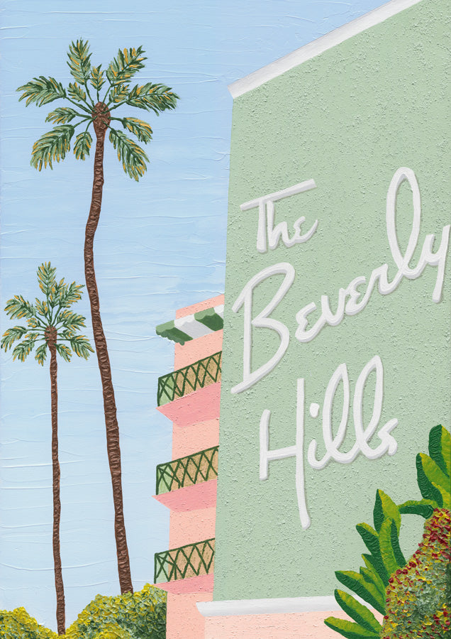 LA Hideaway Canvas Wall Art