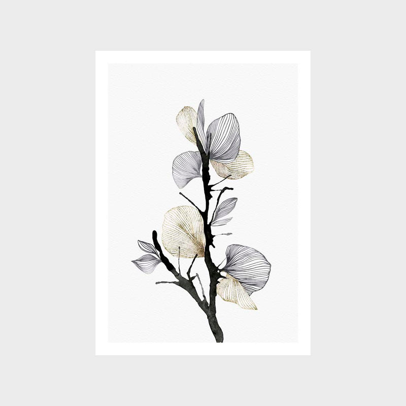 Delicate Foliage 2 Art Print