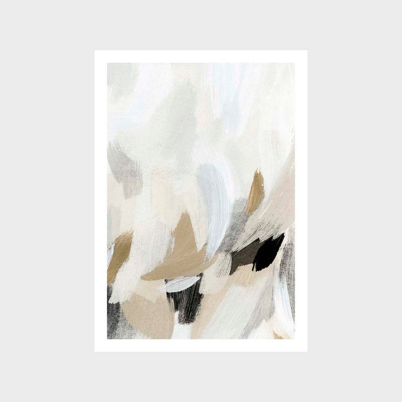 Soft Strokes 1 Art Print