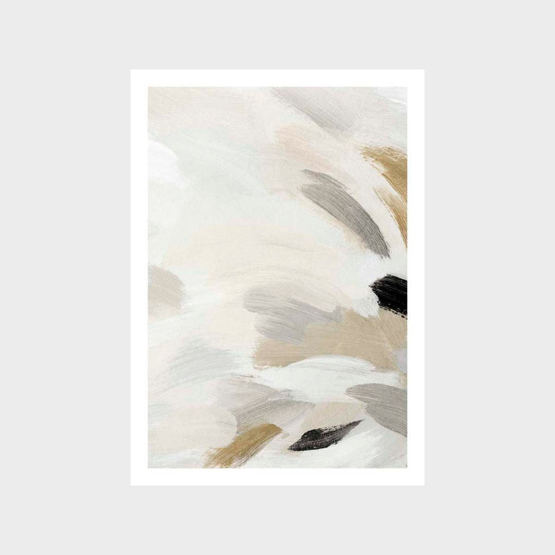 Soft Strokes 3 Art Print